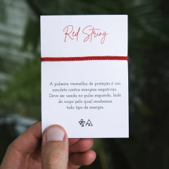Pulseira Vermelha Proteção