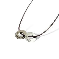 Colar Cordão Liso (Adicione RINGS) na internet