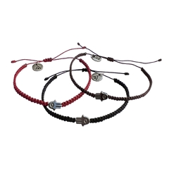 Pulseira Hamsa Hematita