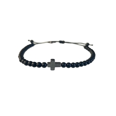 Pulseira Cruz Hematita na internet