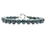 PULSERA FLORENTINO (Turquesa africana azul) (Plata 925) - comprar online