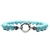 PULSERA FLORENTINO (Turquesa lisa) (Plata 925) - comprar online