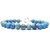 PULSERA FLORENTINO (Turquesa imperial) (Plata 925)