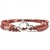 PULSERA BOWENS (Jaspe Rojo) (Plata 925) - comprar online