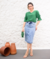 Saia Jeans Midi Dany - Thyoco Jeans