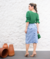 Saia Jeans Midi Dany - comprar online