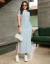 Vestido Helô Listrado
