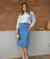 Imagem do Saia Jeans Midi Evelyn