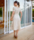 Vestido Mídi Ester Linho - comprar online