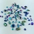 Pedraria de Unha, Sortidos Azul Bic – 100pcs