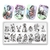 Placa de Carimbo de unhas – BEAUTY BIG BANG ANCIENT XL001
