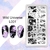 Placa de Carimbo de unhas – Universo Galaxia BORN PRETTY L001
