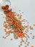 Pedraria de Unha, Coração Chapinha Laranja Neon 3mm - 100pcs - comprar online