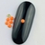 Pedraria de Unha, Chapinha Neon Laranja 2mm - 100pcs