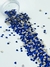 Pedraria de Unha, Coração Chapinha Azul Bic 3mm - 100pcs - comprar online