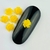 Pedraria de Unha, Flor 3D Amarelo 5mm - 50pcs - comprar online