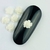 Pedraria de Unha, Flor 3D Branco 5mm - 50pcs - comprar online