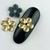 Pedraria de Unha, Flor Champanhe 9mm - 10pcs - comprar online