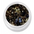 Folha de ouro - Azul com Rose