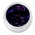 Folha de ouro - Azul com Roxo