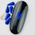 Pedraria de Unha, Gota Chapinha Azul Bic 3x6 - 100pcs