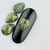 Pedraria de Unha, Gota Verde Glitter 7x10 - 10pcs