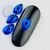 Pedraria de Unha, Gota LP Azul Bic 5x8 - 10pcs
