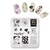 Placa de Carimbo de unhas – Flor Rosas KADS - 020