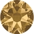 Pedraria de Unha, Cristal Hotfix Light Topaz 3mm - 100pcs