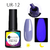 Esmalte em Gel Efeito Luminoso Brilha no escuro UR12 - Roxo