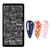 Placa de Carimbo de unhas – Letras texto Major MCBL40