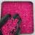 Pedraria de Unha, Margarida Rosa Neon 3mm - 100pcs - comprar online