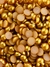 Pedraria de Unha, Meia Perola Dourado 6mm - 25pcs - comprar online