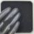 Caviar metal para joias de unhas e unhas decoradas cor Preto 1.0mm