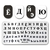 Placa de Carimbo de unhas – Letra Russa MOUTEEN 072
