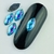 Pedraria de Unha, Navete Azul Claro AB 4x8 - 10pcs