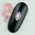 Pedraria de Unha, Navete Indian Rosa Glitter AB 4x8 - 10pcs