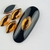 Pedraria de Unha, Navete Marrom Acrilico 5x10 - 10pcs - comprar online