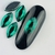 Pedraria de Unha, Navete Verde Esmeralda Acrilico 5x10 - 10pcs - comprar online