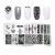 Placa de Carimbo de unhas – Animal Print NICOLE DIARY 113