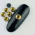 Pedraria de Unha, Olho de Gato, Topaz 4mm - 20pcs - comprar online