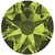 Pedraria de Unha, Cristal Hotfix Olivine 3mm - 100pcs