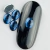 Pedraria de Unha, Oval LP Azul Marinho 4x6 - 10pcs
