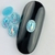 Pedraria de Unha, Oval Indian Azul Claro AB 4x6 - 10pcs