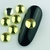 Pedraria de Unha, Pedra da Lua Amarelo 6mm – 10pcs