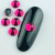 Pedraria de Unha, Pedra da Lua Fucsia 5mm – 10pcs