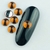 Pedraria de Unha, Pedra da Lua Marrom 5mm – 10pcs