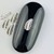 Pedrarias para Unhas, Metal Pena Prata 3x6 - 10pcs - comprar online