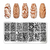 Placa de Carimbo de unhas – Textura PYJ030