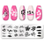 Placa de Carimbo de unhas – Galhos flor PY-X001